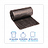 High-Density Can Liners, 45 gal, 19 mic, 40