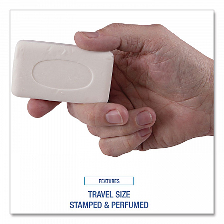 Face and Body Amenity Soap, Paper Wrapped, Floral Scent, # 3 Bar, 144/Carton (NO3SOAP)