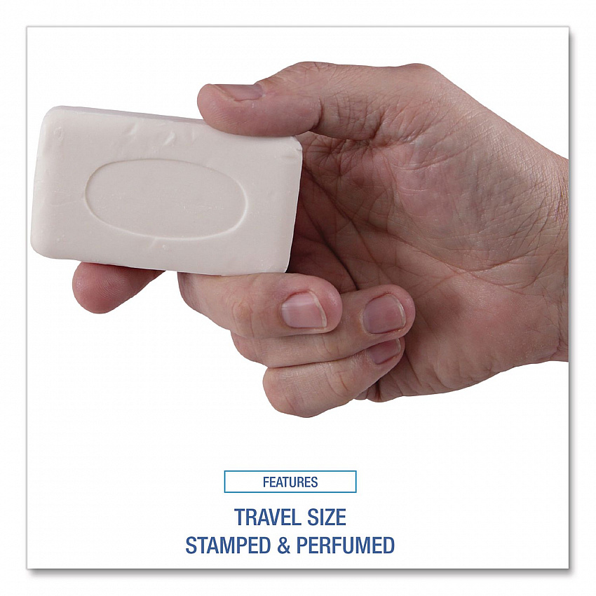 Face and Body Amenity Soap, Paper Wrapped, Floral Scent, # 3 Bar, 144/Carton (NO3SOAP)