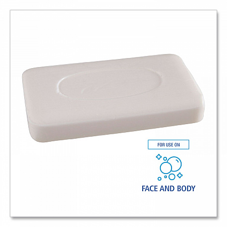 Face and Body Amenity Soap, Unwrapped, Floral Scent, # 3 Bar, 144/Carton (NO3UNWRAPA)