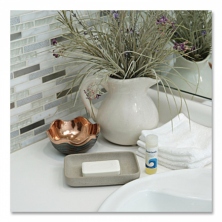 Face and Body Amenity Soap, Unwrapped, Floral Scent, # 3 Bar, 144/Carton (NO3UNWRAPA)