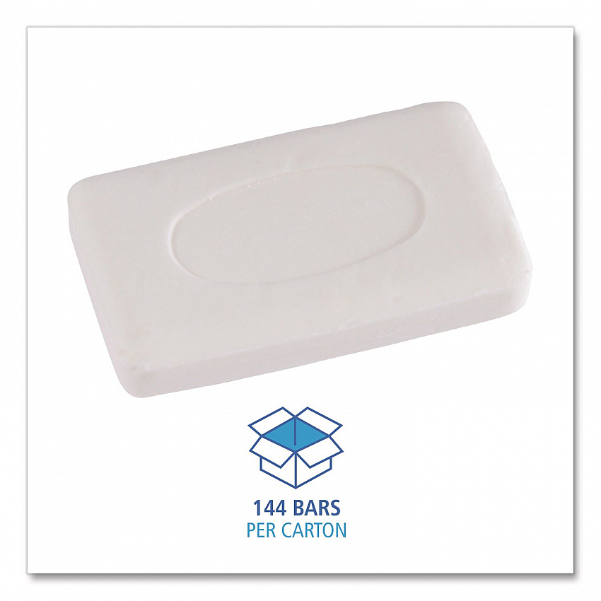 Face and Body Amenity Soap, Unwrapped, Floral Scent, # 3 Bar, 144/Carton (NO3UNWRAPA)