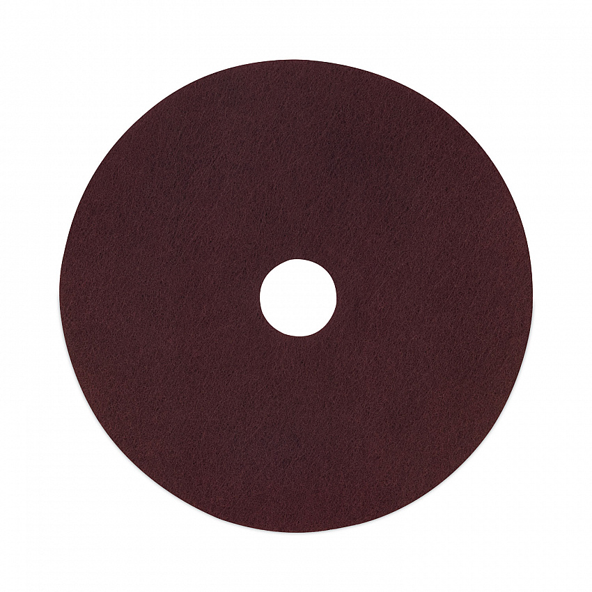 Deep Scrub Pads, 20" Diameter, Maroon, 10/Carton (SPP20)