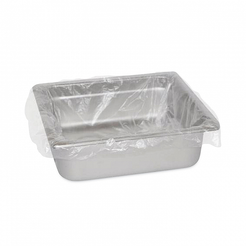 Steam Pan Liners for 1/3-Size Pans, Includes Twist-Ties, 18" x 14", Clear, 250/Carton (SPL1814)