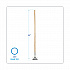 Quick Change Metal Head Wooden Mop Handle, Junior, 54
