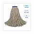 Cut-End Lie-Flat Wet Mop Head, Cotton, 24 oz, White, 12/Carton (724CCT)