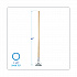Screw Clamp Metal Head Wooden Mop Handle, #20+, 62
