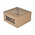 Kraft Window Bakery Boxes, 8 x 8 x 4, Brown, Paper, 150/Carton (24053K)