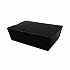 ChampPak Carryout Boxes, 7.75 x 5.5 x 2.5, Black, Paper, 200/Carton (0753)