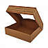 Window Flag Design Pie Boxes, 8 x 8 x 2.5, White, Paper, 150/Carton (2480)