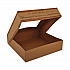 Window Flag Design Pie Boxes, 8 x 8 x 2.5, White, Paper, 150/Carton (2480)