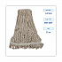 Mop Head, Pro Loop Web/Tailband, Premium Standard Head, Cotton, 32 oz, White, 12/Carton (432C)