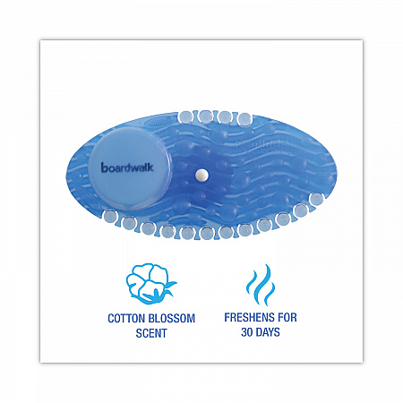 Curve Solid Air Freshener, Cotton Blossom, Blue, 10/Box, 6 Boxes/Carton (CURVECBLCT)