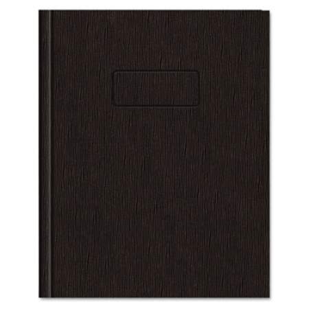 Blueline EcoLogix Professional Notebook, 1 Subject, Medium/College Rule, Black Cover, 9.25 x 7.25, 75 Sheets (A7EBLK)