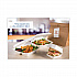 Insulated Foam Hinged Lid Containers, 9.01 x 9.4 x 3, White, 100/Pack, 2 Packs/Carton (90HT1)