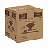 PresentaBowls Pro Black Square Bowls, 48 oz, 8.5 x 8.5 x 2.6, Plastic, 63/Bag, 4 Bags/Carton (B48SB)