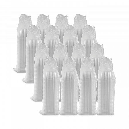 ClearPac Containers, 16 oz, 4.9 x 5.9 x 2.9, Clear, Plastic, 1,008/Carton (C16DERW)