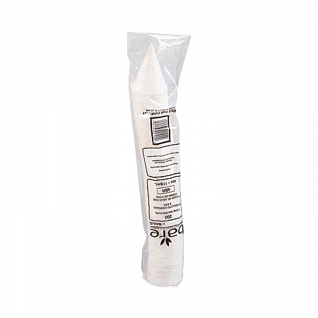 Cone Water Cups, ProPlanet Seal, 4 oz, Paper, White, 200/Pack (4BR)