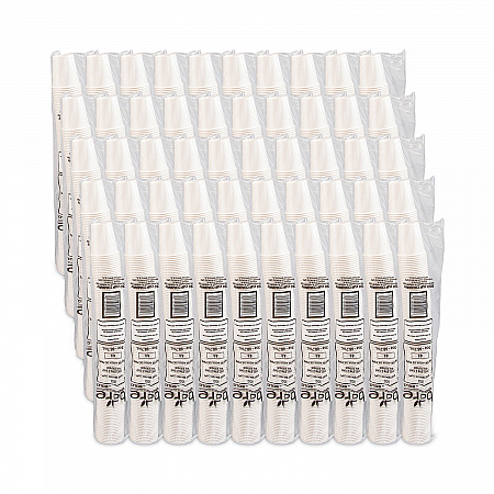 Paper Water Cups, 3 oz, White, 100/Pack (44)