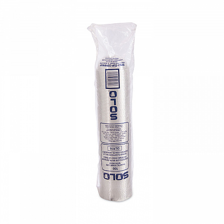 Dome-Top Cold Cup Lids, Fits 12 oz to 24 oz Cold Cups, Plastic, Clear, 1,000/Carton (DLR16)