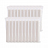 Lift Back and Lock Tab Cup Lids for Foam Cups, Fits 10 oz Solo Trophy Hot/Cold Drink Cups, Plastic, White, 2,000/Carton (DLX10R)