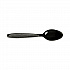 Impress Heavyweight Full-Length Polystyrene Cutlery, Spoon, Plastic, Black, 1,000/Carton (HSKT)