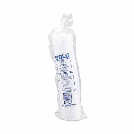 Lift Back and Lock Tab Lids for Paper Cups, Fits 10 oz to 24 oz Hot Cups, Plastic, White, 100/Sleeve, 10 Sleeves/Carton (LB3161)