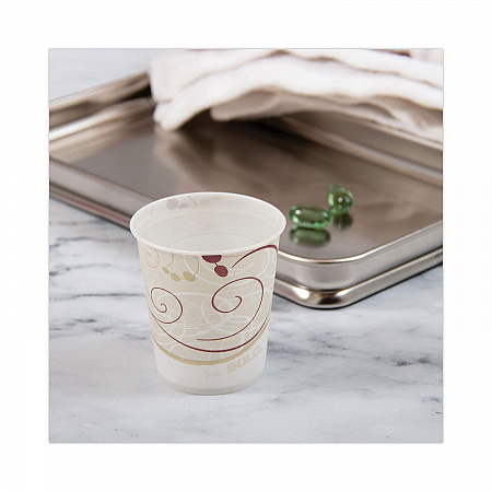 Symphony Design Paper Water Cups, 5 oz, 100/Pack (R53SYMPK)