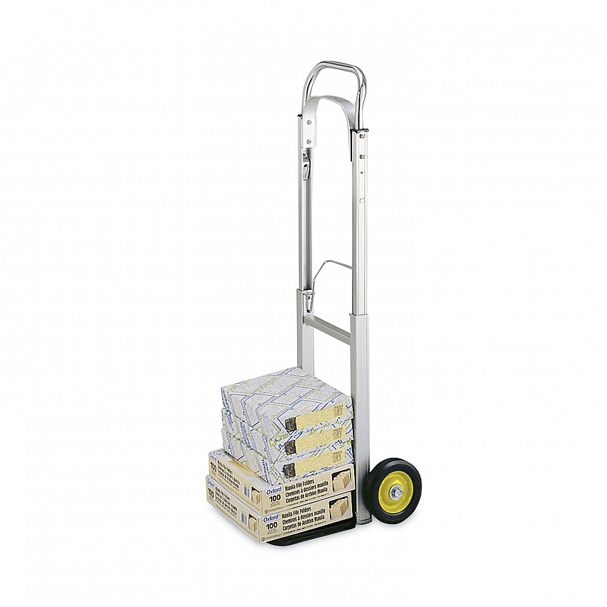 HideAway Aluminum Hand Truck, 250 lb Capacity, 15.5 x 16.5 x 43.5, Aluminum (4061)