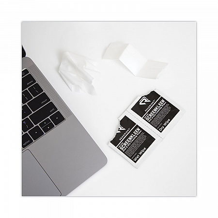 Two Step ScreenKleen Wet and Dry Cleaning Wipes, 5 x 5, Unscented, 40/Box (RR1305)
