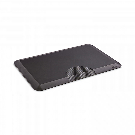 Anti-Fatigue Mat, Rectangular, Black Textured Surface, 20