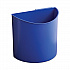 Desk-Side Recycling Receptacle, 7 gal, Plastic, Black/Blue (9928BB)