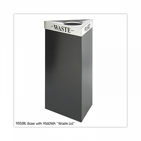 Trifecta Waste Receptacle, 34