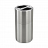 Dual Recycling Receptacle, 30 gal, Steel, Stainless Steel (9931SS)