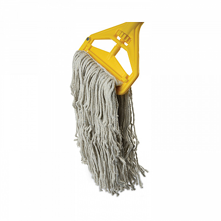 Banded Cotton Mop Head, #24, White, 12/Carton (CM02024S)