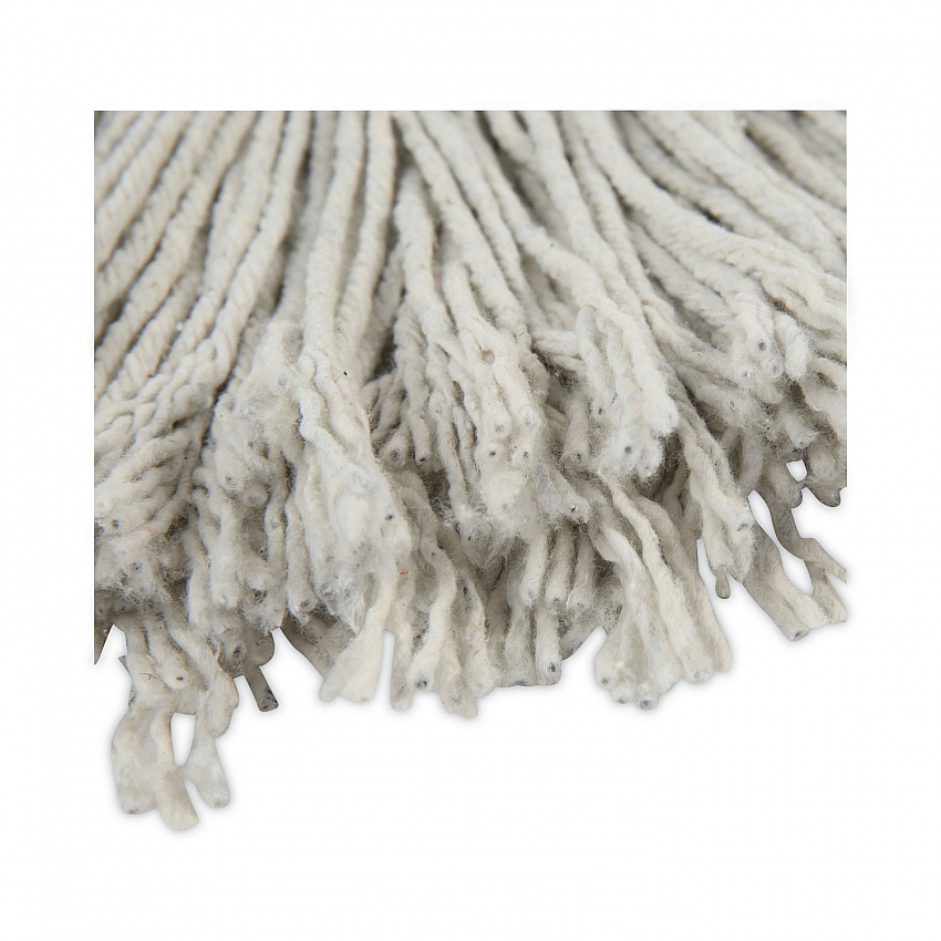 Banded Cotton Mop Head, #24, White, 12/Carton (CM02024S)