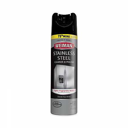 Stainless Steel Cleaner and Polish, 17 oz Aerosol Spray, 6/Carton (49CT)