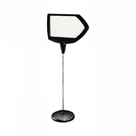 Magnetic Dry Erase Floor Stand Signs, White 25