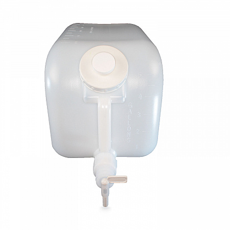 Shur-Fill Dispenser, 5 gal, Clear, 8/Carton (03007)