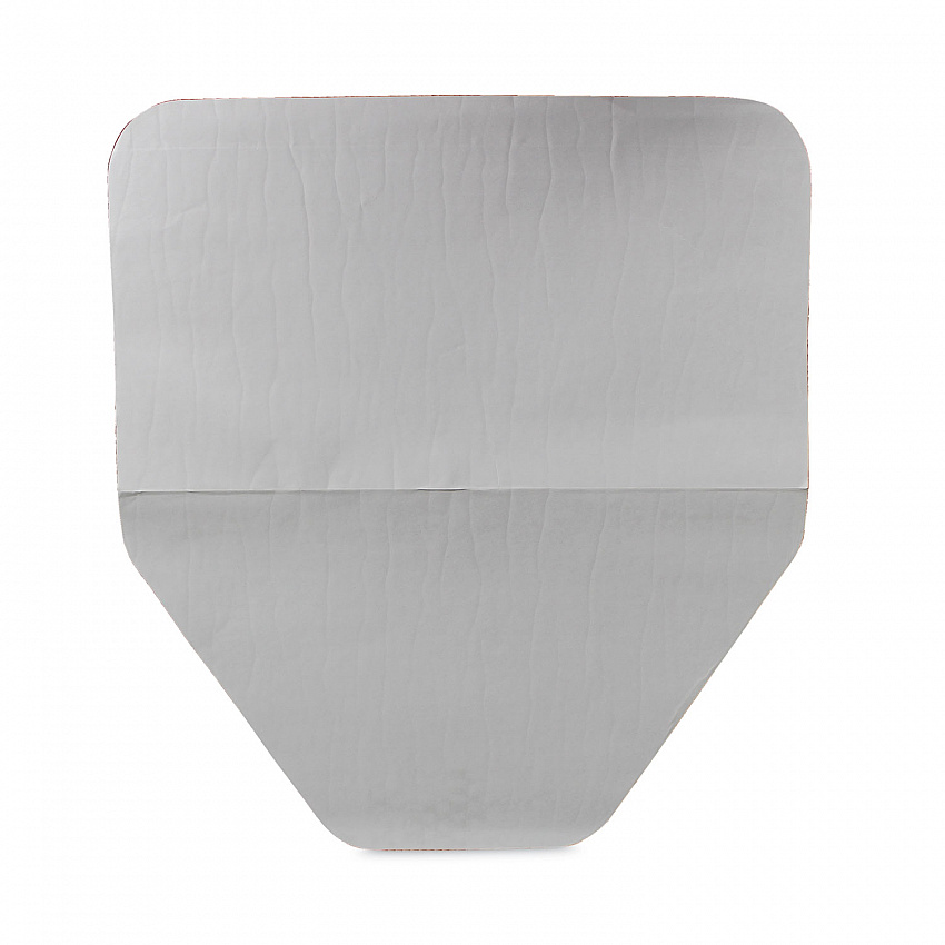 Komodo Urinal Mat, Shield-Shaped, Gray Smooth Surface, 18" x 20", 6/Carton (220209)