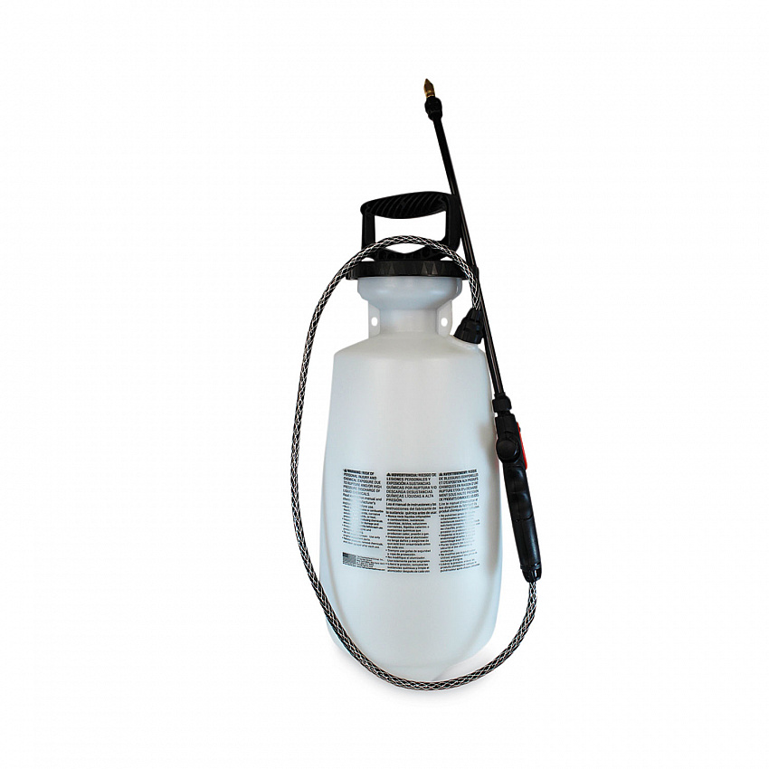 2 Gallon Valu Mist Tank Sprayer, 0.38" x 32" Hose, White (150002)