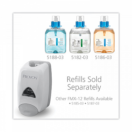 FMX-12 Foam Soap Dispenser, 1,250 mL, 6.25 x 5.12 x 9.88, Dove Gray, 6/Carton (516006CT)