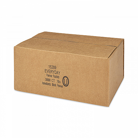Pepper Packets, 0.1 g Packet, 3,000/Carton (15269)