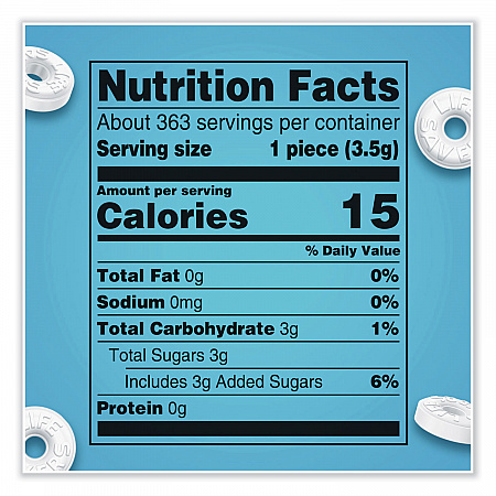 Hard Candy Mints, Pep-O-Mint, 44.93 oz Bag (27625)