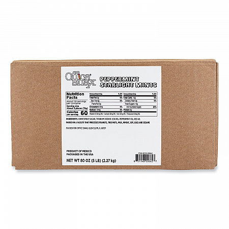 Candy Assortments, Peppermint Candy, 5 lb Box (00662)