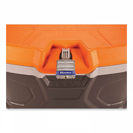 Chill-Its 5170 17-Quart Industrial Hard Sided Cooler, Orange/Gray (13170)