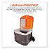 Chill-Its 5170 17-Quart Industrial Hard Sided Cooler, Orange/Gray, 30/Pallet (13172)