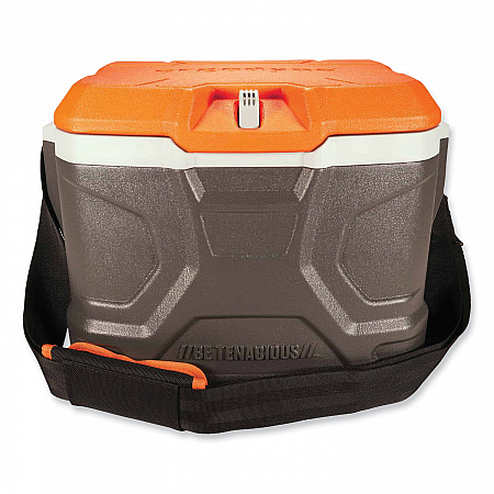 Chill-Its 5170 17-Quart Industrial Hard Sided Cooler, Orange/Gray, 30/Pallet (13172)