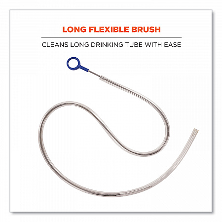 Chill-Its 5159 Hydration Pack Cleaning Kit, Bladder, Tube/Bite-Valve Cleaning Brushes, Drying Rack (13159)