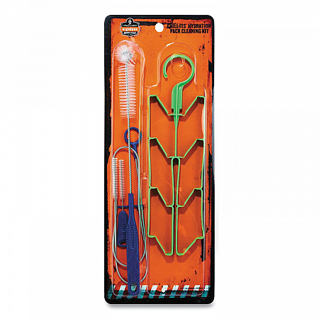 Chill-Its 5159 Hydration Pack Cleaning Kit, Bladder, Tube/Bite-Valve Cleaning Brushes, Drying Rack (13159)